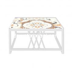 Coffe Table Size 80 - EXPO MCT 8045/ Bohemia-Metal White 